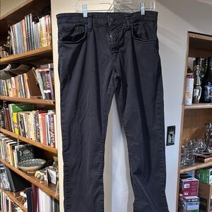 Mavi Black Jeans (Zach cut, 34x32)